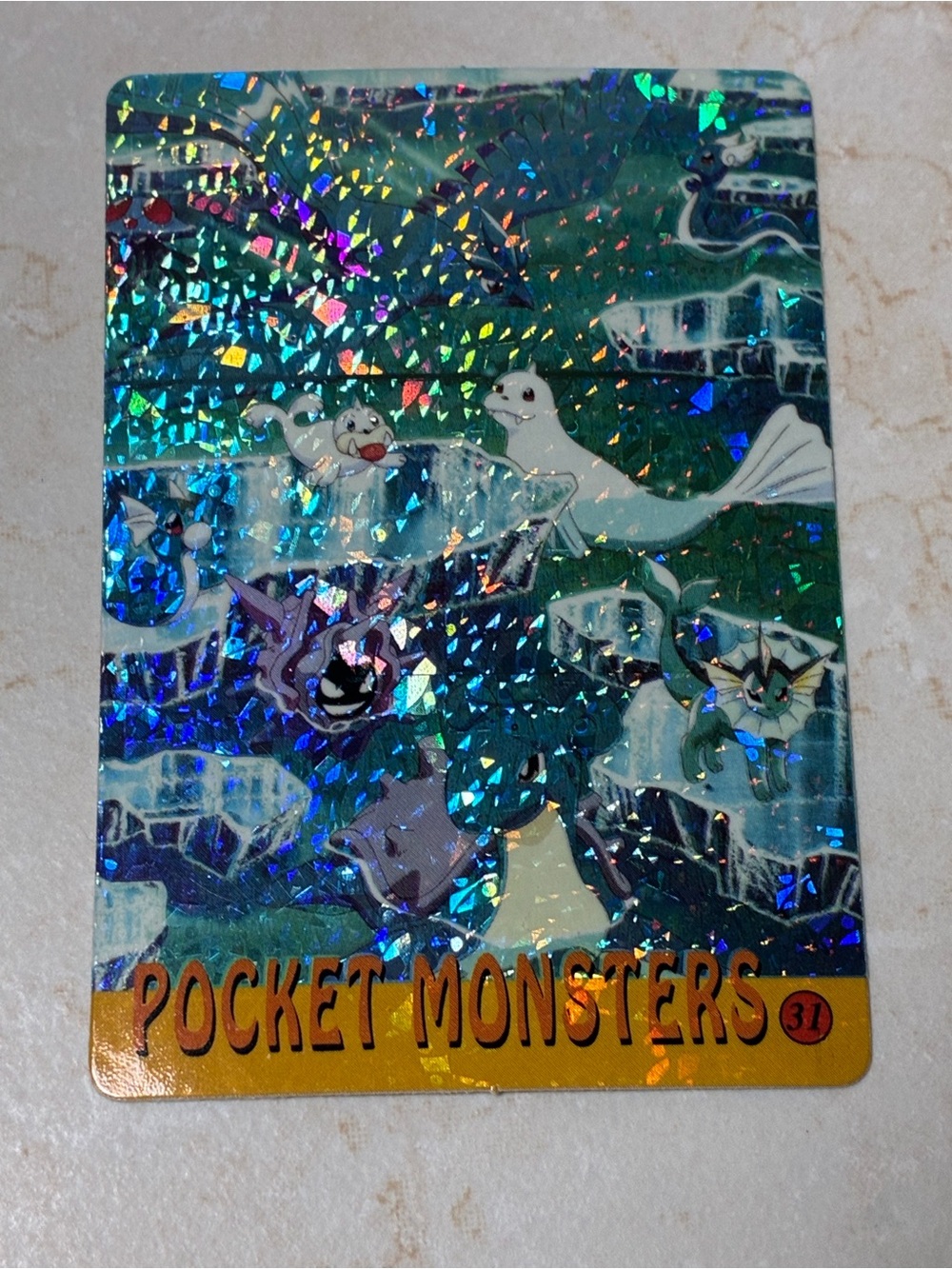 Japanese Vending Machine Card/Sticker combo